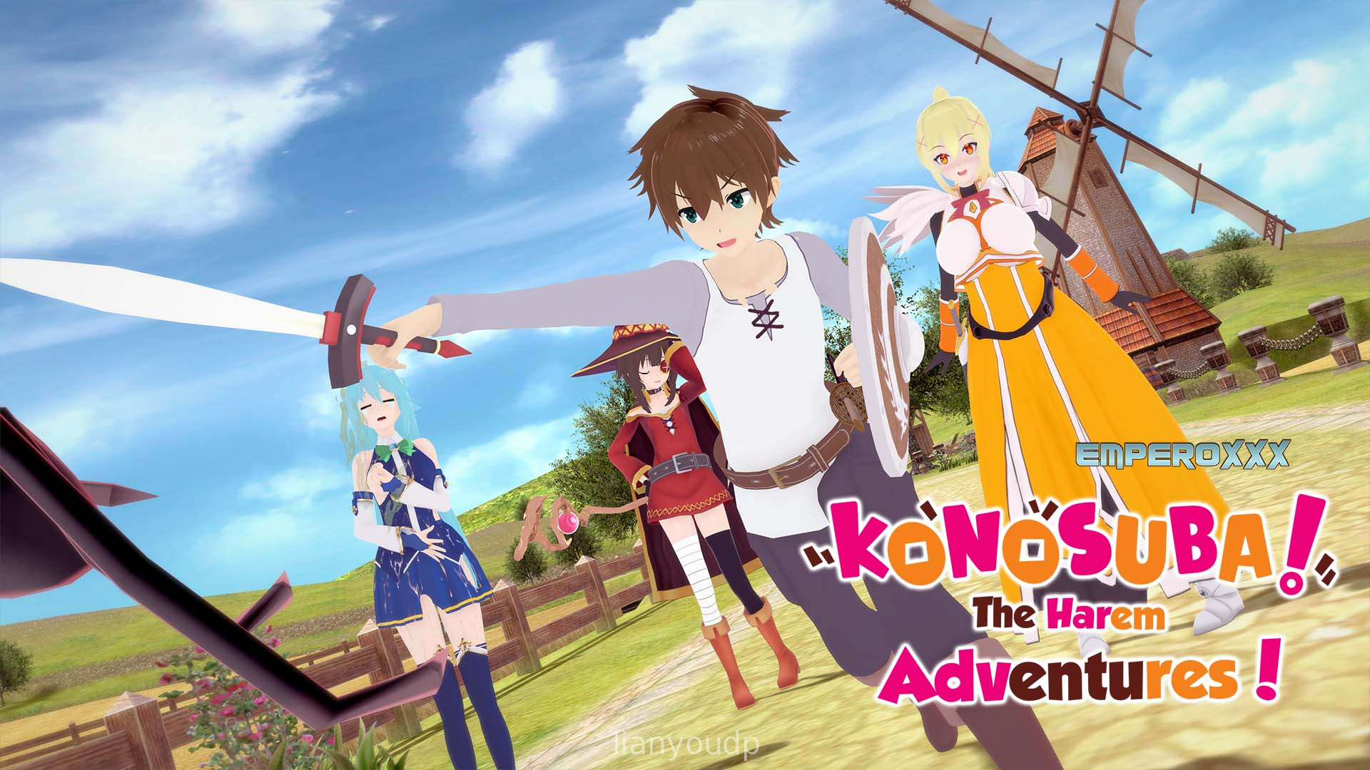 KonoSuba The Harem Adventures [v2.3] (NSFW 18+)