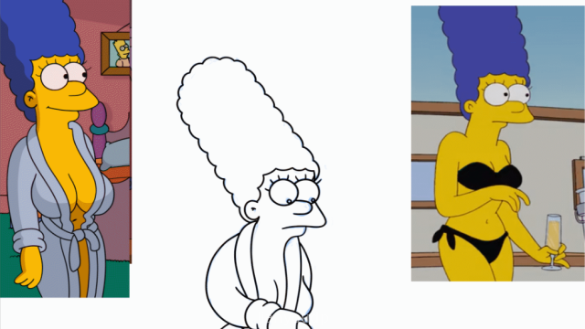 The Simpsons Dating Sim Screenshot 1