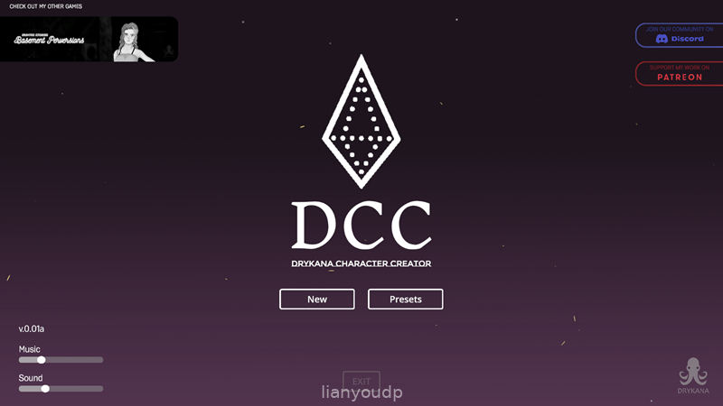 DCC – Drykana Character Creator Screenshot 1