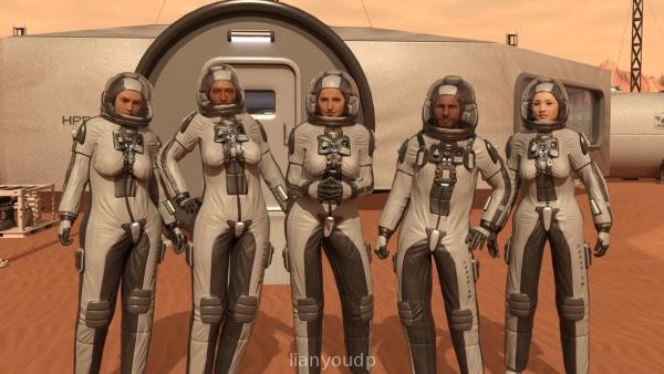 Mars: Scarlet Horizons Under Charcoal Darkness Screenshot 1