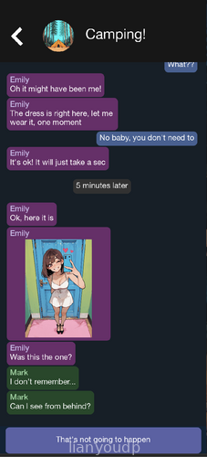 My NTR Girlfriend Goes Camping! Screenshot 2