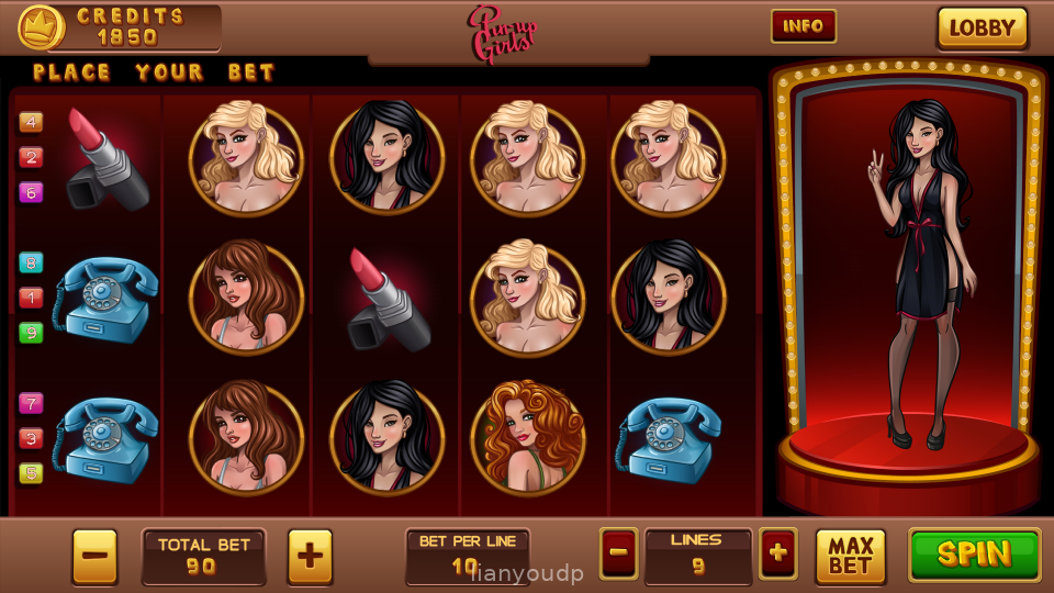 Pin Up Girls Slots Screenshot 3