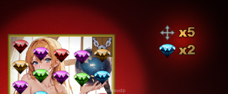 Desire Diamonds: Hot Passion Puzzle Screenshot 1