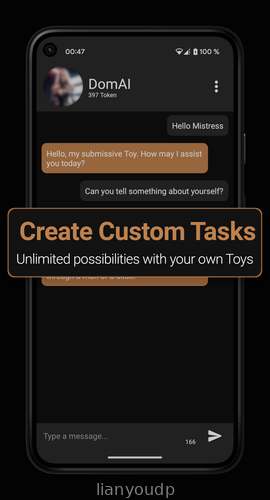 DomAI - BDSM Chatbot Screenshot 3