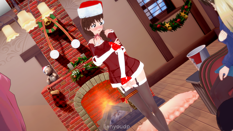 English Christmas : Girls und Panzer der Panzussy Screenshot 3