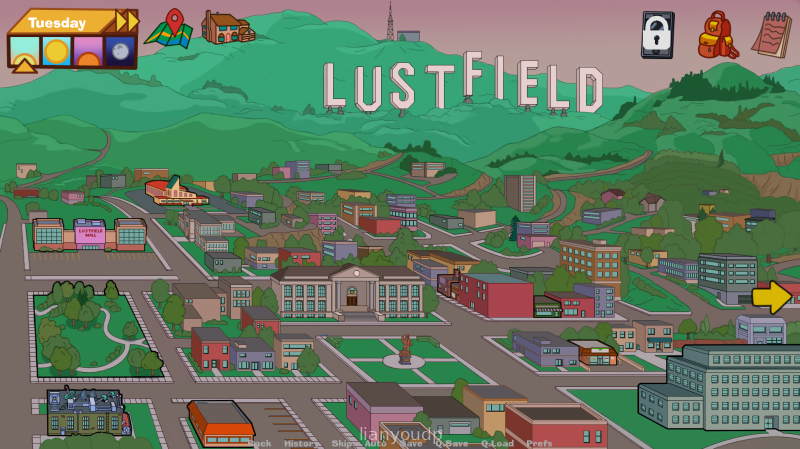 Lusfield Parody Game Screenshot 2