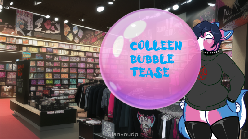 Colleen Bubble Tease Screenshot 1