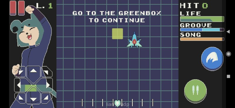 Colver's Space Beat Screenshot 1
