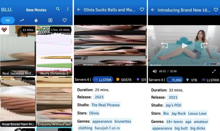Blu Movies Screenshot 1