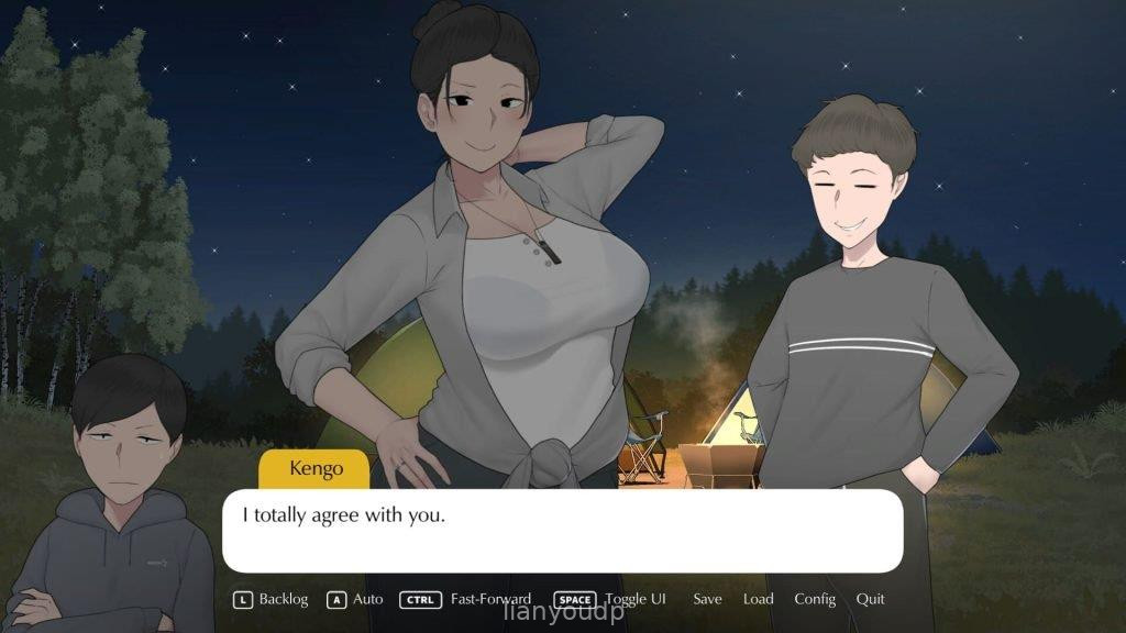 Camp With Mom and My Annoying Friend Who Wants to Rail Her Screenshot 2