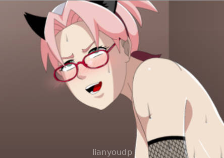 Sakura XXX Simulator – Naruto parody game Screenshot 1