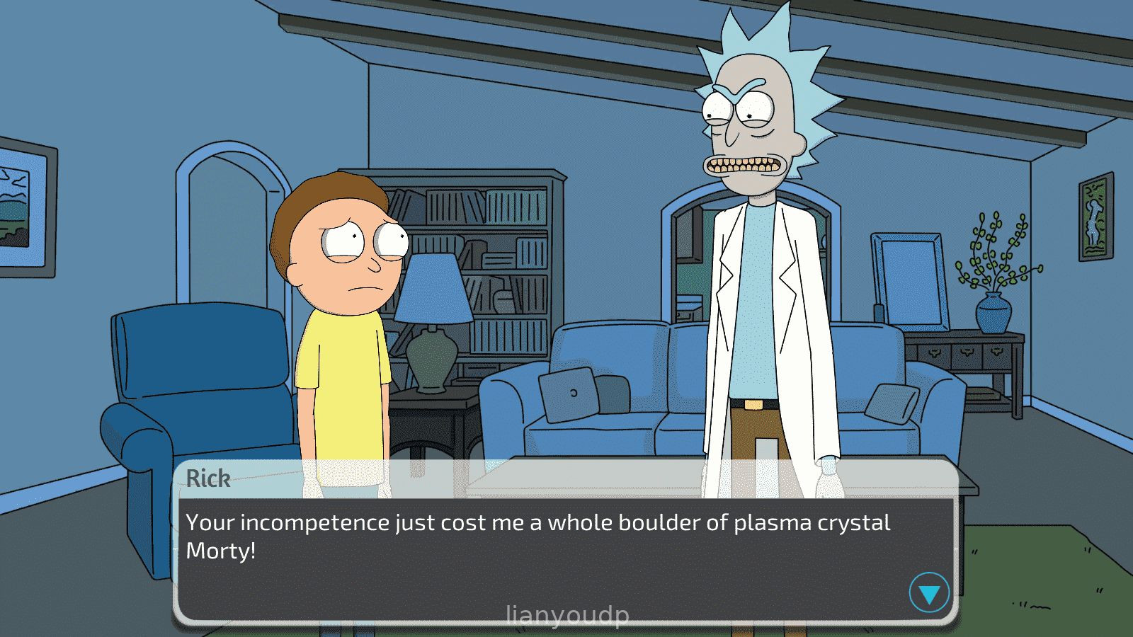 Rick and Morty - A Way Back Home Screenshot 1