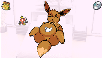 Vaporeon Belly Rubs Screenshot 3