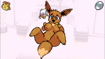 Vaporeon Belly Rubs Screenshot 1