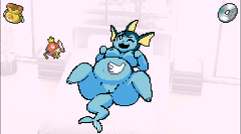 Vaporeon Belly Rubs Screenshot 2