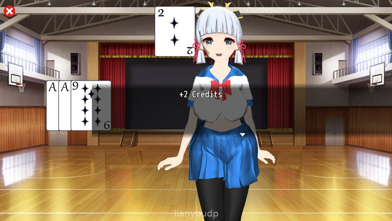 play blackjack with ayaka android ver Screenshot 3