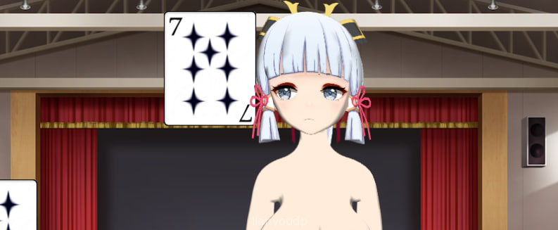 play blackjack with ayaka android ver Screenshot 2