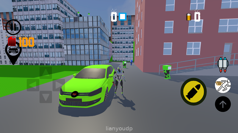 Robocup City: Free GTA Style Game Screenshot 3
