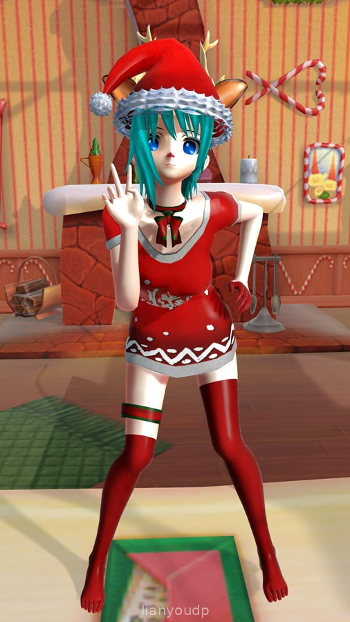 XMAS ANIME RUN HENTAI Screenshot 1