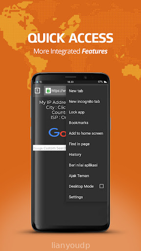 BXE Browser with VPN Screenshot 3