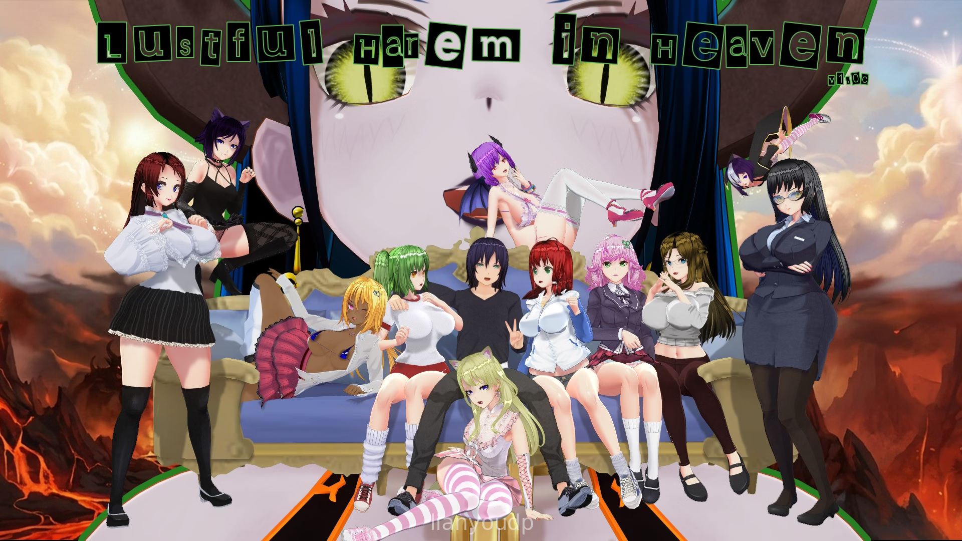 Lustful Harem in Heaven Screenshot 1