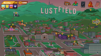 The Simpsons Lusfield Screenshot 1