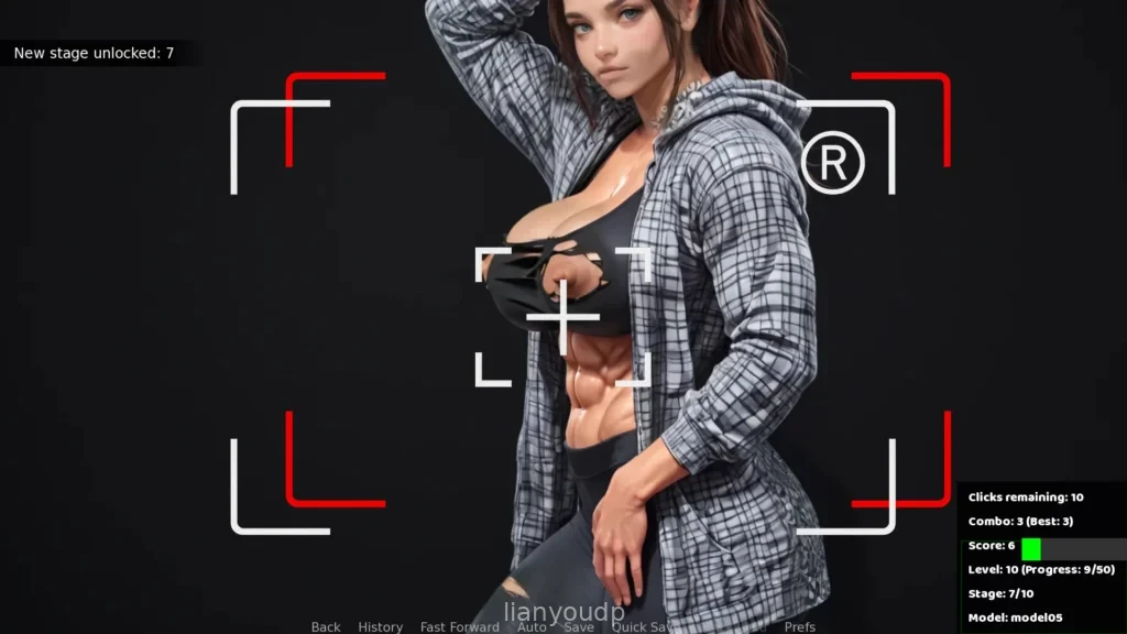 Female Muscle Leveling Screenshot 3