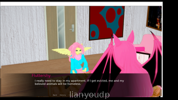 Fluttershy Is In Pregnants Screenshot 2