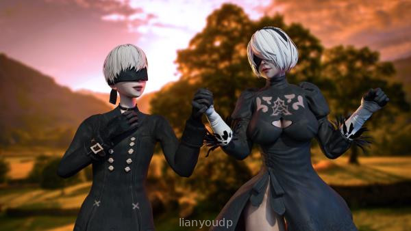 2B Interracial NTR Screenshot 1